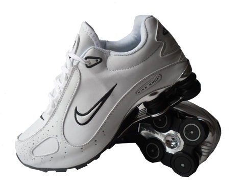 Nike Shox Monster SI Shoes White - Click Image to Close